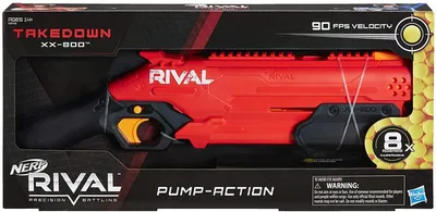 ᐉ Бластер Hasbro Nerf Rival Takedown XX-800 Blaster Нёрф Райвл (E6638) картинки