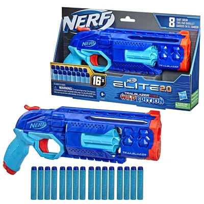 Buy Nerf Elite 2.0 Trailblazer RD-8 Blaster, Wild Edition Color Design, 16  Nerf Elite Darts Online at Lowest Price in Ubuy Russia. 537556758 картинки