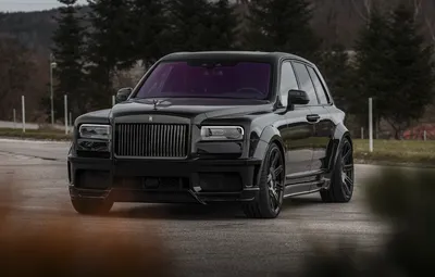 Обои Rolls Royce, Black, SUV, Brick, Cullinan картинки на рабочий стол,  раздел другие марки - скачать картинки