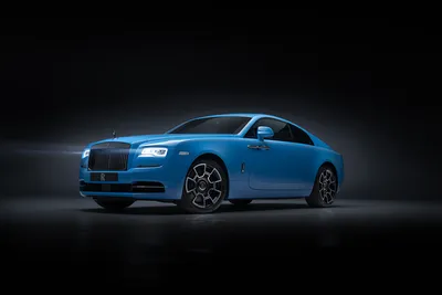 Обои для рабочего стола Роллс ройс 2019 Wraith Black Badge Голубой картинки