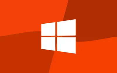 Скачать обои Windows 10 orange logo, 4k, Microsoft logo, minimal, OS,  orange background, creative, Windows 10, artwork, Windows 10 logo для  монитора с разрешением 3840x2400. Картинки на рабочий стол картинки