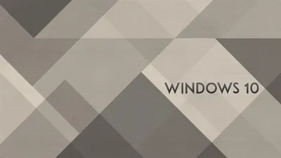 Обои Windows 10 логотип, простой фон 1920x1080 Full HD 2K Изображение картинки