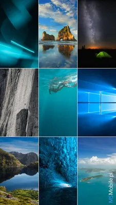 Скачайте официальные обои Windows 10 Mobile 10162 картинки