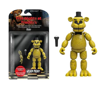 Купить Игрушки 5 ночей с Фредди, Золотой Фредди / Funko Five Nights at  Freddy's,Golden Freddy, цена 750 грн — Prom.ua (ID#522488168) картинки