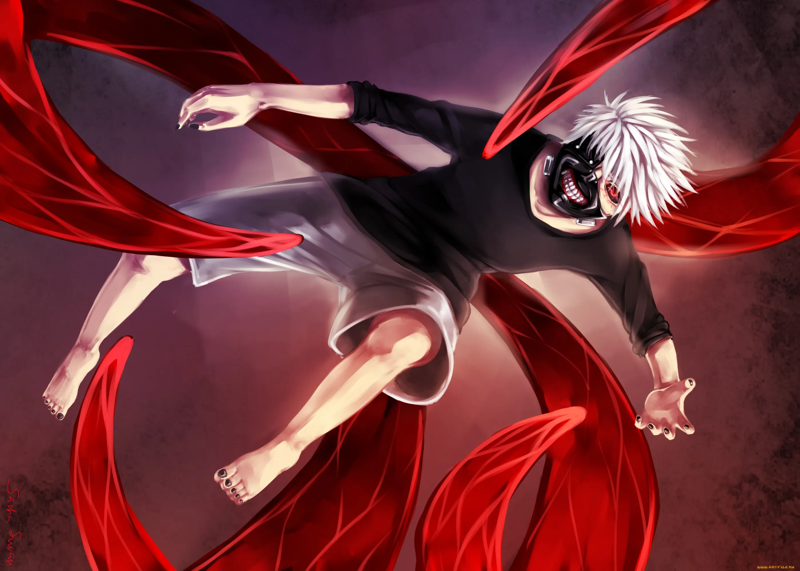 Гуль картинка #683355 - Обои Аниме Tokyo Ghoul, обои для рабочего стола ...