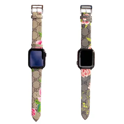 Купить Ремешок GUCCI для Apple Watch эко-кожа, цена 450 грн — Prom.ua  (ID#990365707) картинки