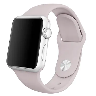 Ремешок Krutoff Silicone для Apple Watch 42/44mm (lavender) 8 оптом картинки