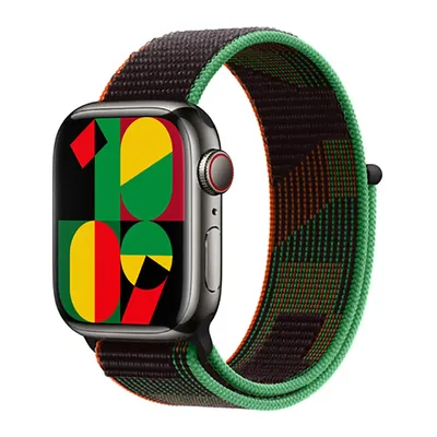 Оригинальный ремешок Apple Black Unity Sport Loop (MQTJ3) для Apple Watch  49mm | 45mm | 44mm | 42mm Купить. Цена в Украине, Киеве, Харькове, Днепре,  Одессе, Львове картинки