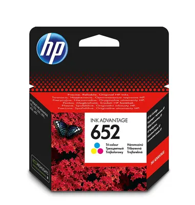 Картридж HP HP-652-F6V2, голубой, пурпурный, желтый, для струйного  принтера, оригинал купить по низкой цене: отзывы, фото, характеристики в  интернет-магазине Ozon картинки