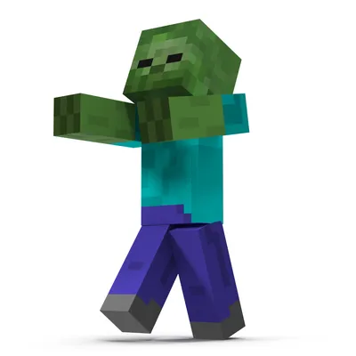 Minecraft Zombie Rigged 3D-Modell 3D-Modell $29 - .max - Free3D картинки