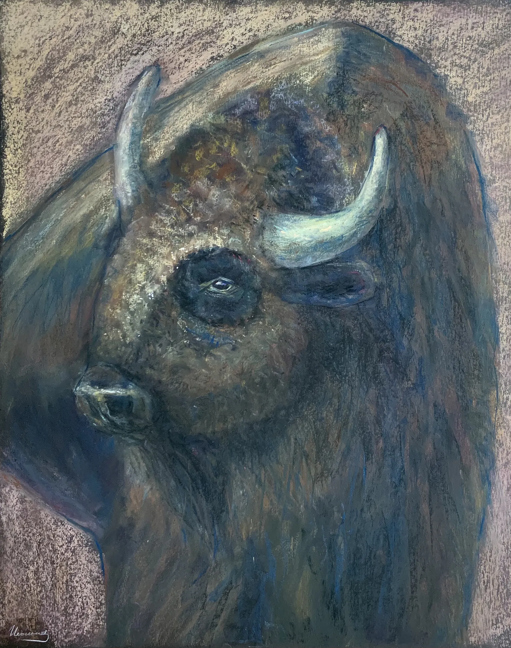 Зубра картинка #687592 - Графика «Зубр». Размер: 56x46 (см). Автор ...