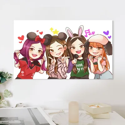 Картина «BLACKPINK (милашки)» | PrintStorm картинки