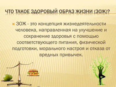 Презентація на тему Здоровый образ жизни (варіант 1) — готові шкільні  презентації | GDZ4YOU картинки