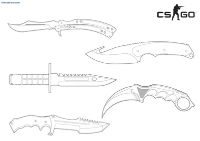 Рисунки ножей для срисовки (35 лучших фото) картинки