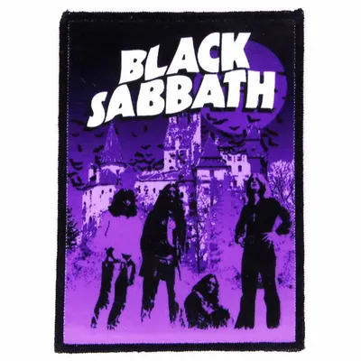 Нашивка Black Sabbath группа фиолетовый фон (123) – купить по выгодной цене  в Москве | Рок-аксессуары в интернет-магазине «Позитиф» картинки