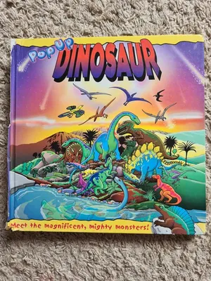 Книга про динозавров на англ. яз, объёмные картинки. Pop-up Dinosaur: 199  грн. - Книги / журналы Киев на Olx картинки