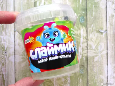 Игрушка ShakeSlime набор мини-опыты \ картинки