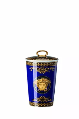 Подсвечник со свечой Rosenthal Versace Medusa Blau (14402-409620-24868) |  TWLV картинки