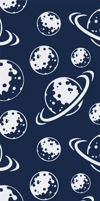 Space seamless patterns. Planet cosmos or universe | Фоновые рисунки,  Дизайн футболок, Обои картинки