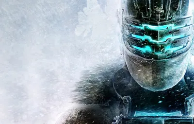 Обои снег, шлем, броня, Айзек Кларк, Electronic Arts, Dead Space 3, Isaac  Clarke, Visceral Games картинки на рабочий стол, раздел игры - скачать картинки