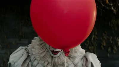 Обои Оно, Пеннивайз, шарик, клоун, лучшие фильмы, It, Pennywise, balloon,  clown, best movies, Фильмы #13325 картинки