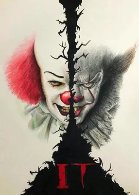 ᐉ Картина постер Gee! IT Pennywise the Dancing Clown Оно Пеннивайз  танцующий клоун 40х60 см IT.03.25 картинки