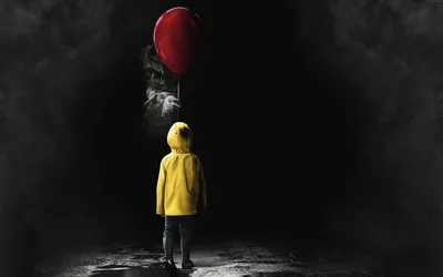 Картинка оно, пеннивайз, фильм оно, шарик, клоун, лучшие фильмы, pennywise,  balloon, clown, best movies, мальчик с шариком 2560x1600 скачать обои на  рабочий стол бесплатно, фото 247652 картинки