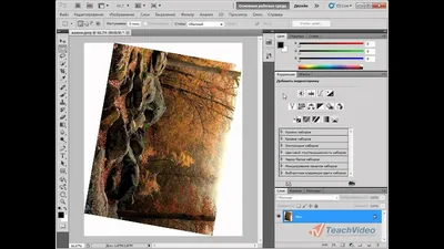 Трансформация изображения в Adobe PhotoShop CS5 (17/51) - YouTube картинки