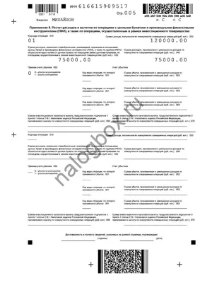 Приложение 8 в декларации 3-НДФЛ: образец заполнения картинки