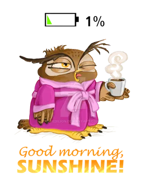 Good morning sunshine! (digital) by Redilion on DeviantArt | Morning quotes  funny, Funny good morning quotes, Good morning picture картинки