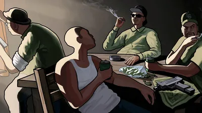 GTA San Andreas 1366x768 Wallpapers - Wallpaper Cave картинки