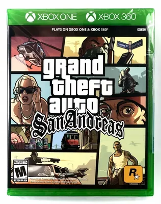 Купить GTA SA San Andreas Новая игра Xbox 360 One Series X: отзывы, фото и  характеристики на Aredi.ru картинки