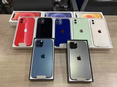 Появились первые реальные фото iPhone 12 и 12 Pro в новых цветах картинки