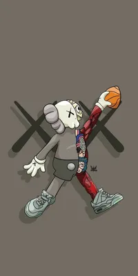 wallpapers-kaws-2 | Kaws wallpaper, Hypebeast wallpaper, Swag cartoon картинки