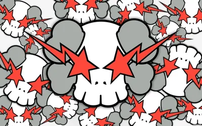 Kaws Wallpapers on WallpaperDog картинки