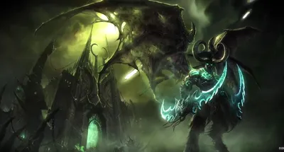 World of Warcraft – Illidan - живые обои игры картинки