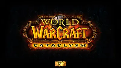 Обои WOW Cataclysm Logo, картинки - Обои для рабочего стола WOW Cataclysm  Logo фото из альбома: (игры) картинки