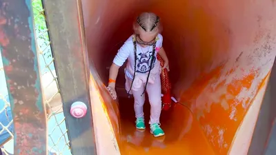 Alice shows Playground for children with slides ! - YouTube картинки