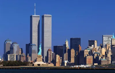 Обои Нью-Йорк, Небоскребы, New York, WTC, World Trade Center, ВТЦ, Twin  towers, Башни-близнецы, 11 сентября картинки на рабочий стол, раздел город  - скачать картинки