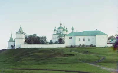 Обои Города - Православные церкви, монастыри, обои для рабочего стола,  фотографии города, православные, церкви, монастыри, бородино, ферапонтов,  монастырь, съемка, 1911, г, прокудин-горский Обои для рабочего стола,  скачать обои картинки заставки на рабочий картинки