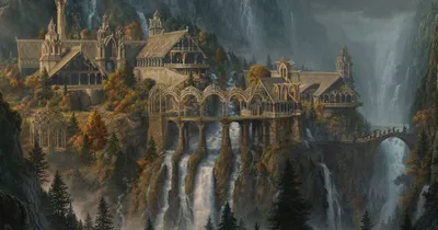 Живые обои Rivendell - Wallpaper Engine картинки