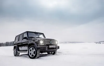 Обои зима, Mercedes-Benz, мерседес, гелендваген, G-Class, W463, внедоржник  картинки на рабочий стол, раздел mercedes - скачать картинки