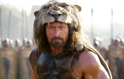 Обои фэнтези, шкура, Дуэйн Джонсон, Dwayne Johnson, Hercules, «Геракл»  картинки на рабочий стол, раздел фильмы - скачать картинки