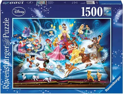 Купить Пазл Ravensburger Disney Герои Дисней 1500 шт. ( 16318), цена 1799  грн — Prom.ua (ID#1622986771) картинки