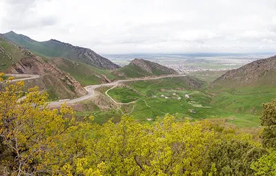 Обои панорама, panorama, Дагестан, Dagestan, Makhachkala, перевалы,  Махачкала картинки на рабочий стол, раздел пейзажи - скачать картинки