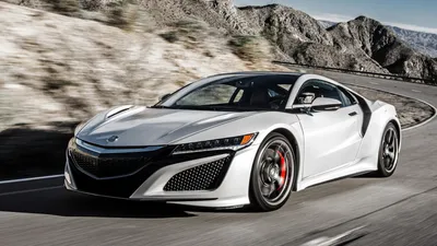 SpashScreen - Широкоформатные обои и заставки на рабочий стол - honda acura  nsx, дорога, скорость, движение, гонка, белое авто, обои 2560х1440 картинки