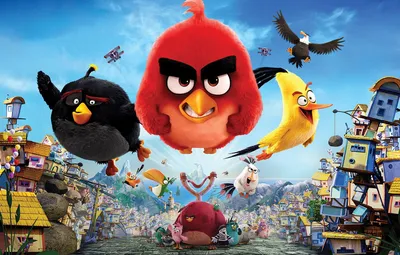 Обои Red, game, birds, film, animated, angry, Angry Birds, animated movie,  Bomb, Chuck, Terence, AB картинки на рабочий стол, раздел фильмы - скачать картинки