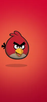 Картинка Angry Birds Red на телефон 1170x2532 картинки