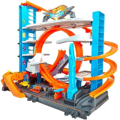 Hot Wheels Хот Вилс Сити Невообразимый гараж Mattel Hot Wheels FTB69 картинки