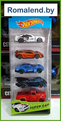 Hot Wheels Набор металлических машинок (5 шт) картинки